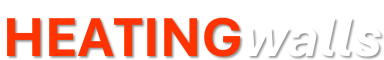 HeatingWalls.com logo - Passive solar heating kits for zero-electricity wall warmth.