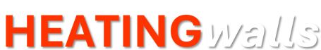 HeatingWalls.com logo - Passive solar heating kits for zero-electricity wall warmth.